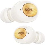 Marley Champion volledig draadloze oortjes - bluetooth oordopjes - cream