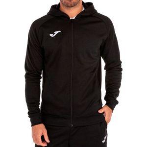 Joma Menfis Jas Met Kap Kinderen - Zwart | Maat: XS (164)