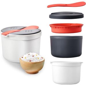 Rijstkoker Pasta Fornuis - Magnetron Huishoudelijke Hot Stoomboot Oven - Magnetron Hoge Temperatuur Stoom Pot