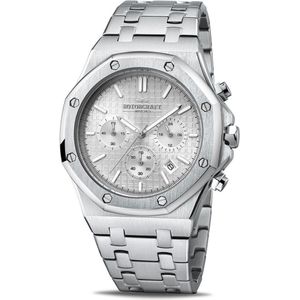 Rotorcraft Watches - Glider - RC3004 - herenhorloge chronograaf - zilver - 42 mm