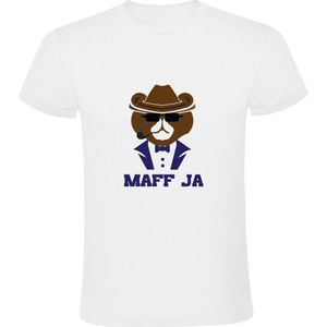 Maff ja Heren T-shirt | maffia | baas | beertje | stoer | grappig