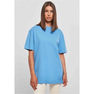 Urban Classics - Oversized Boyfriend Dames T-shirt - XXL - Blauw