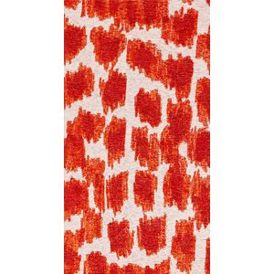Ikat - Orange blood - 80 x 150 cm
