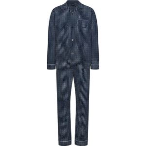 Pastunette Heren Pyjama katoen met knoopsluiting - 62 - Groen