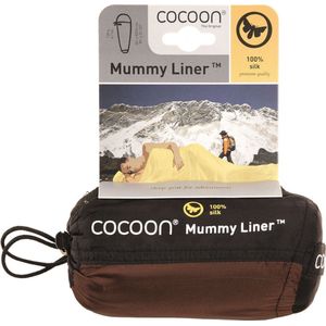 Cocoon Mummyliner - Lakenzak - Zijde - Bruin