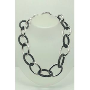 ketting - zilver - 925/000 - 47 cm - verlinden juwelier