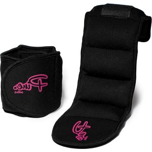 Enkelgewichtenset - 2 x 2 manchetten - 9 kg - thuis workout - pilates yoga boksen - dames heren kinderen