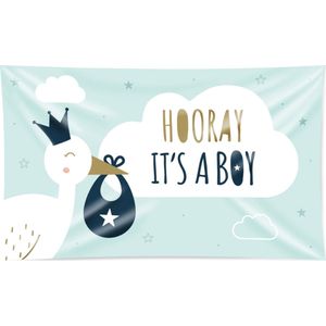 XXL flags - Newborn baby boy