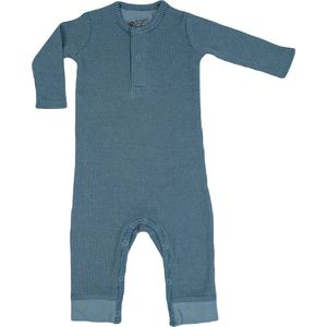 Lodger Babypakje - Gebreid katoen - Zacht - Elastisch - Maat 68 - Blauw