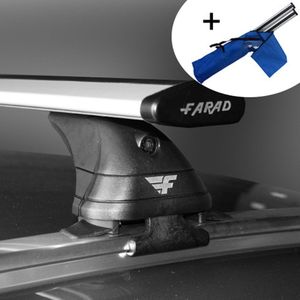 Dakdragers geschikt voor Ford Fiesta Active Hatchback vanaf 2018 - Wingbar - inclusief dakdrager opbergtas