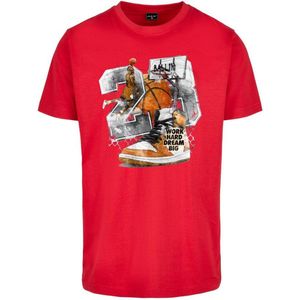 Mister Tee - Vintage Ballin Heren T-shirt - S - Rood