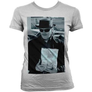 Breaking Bad Dames Tshirt -2XL- Heisenberg Money Bag Wit