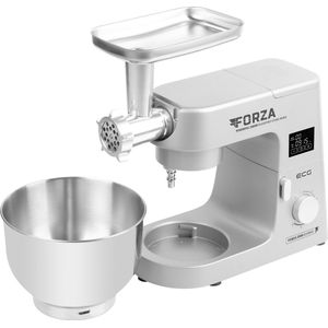 ECG FORZA 5500 Giorno Argento - Keukenmachine - 6,5 liter - 1500 W
