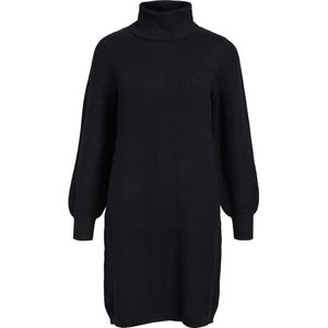 Object Objmalena L/s Rollneck Dress Noos Jurken Dames - Kleedje - Rok - Jurk - Zwart - Maat XL