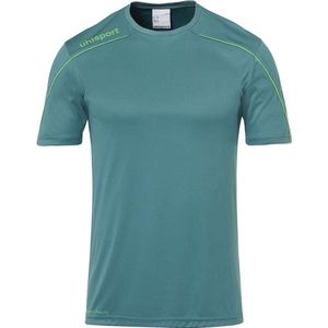 Uhlsport Stream 22 Shirt Korte Mouw Fir Groen-Fluo Groen Maat XL