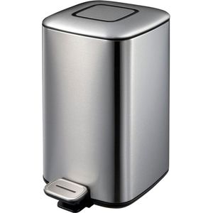 EKO - Regent pedaalemmer 12 ltr, EKO - Stainless steel Plastic - mat RVS