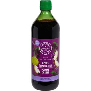 Your Organic Nature Diksap appel zwarte bes bio (750ml)