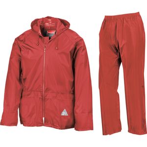 Result - Regenpak - Unisex - Maat XXL - Rood