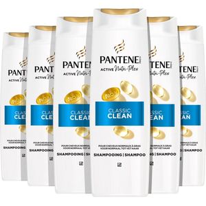 6x Pantene Shampoo Classic Clean 400 ml