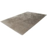 Lalee Glamour - vloerkleed - Velours - Velvet - Recycled karpet fraai tapis - effen tapijt maat 200x290 Silver grijs