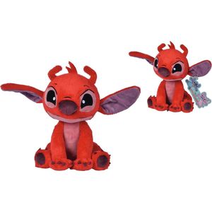 Disney - Lilo & Stitch - Leroy - 20 cm - Pluche - Rood - Alle leeftijden - Knuffel