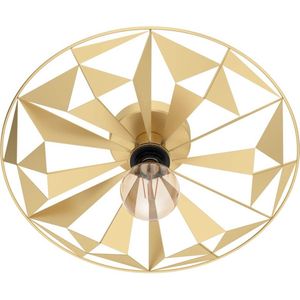 EGLO Castanuelo Plafond- en Wandlamp - E27 - Ø 42,5 cm - Goud