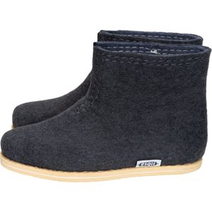 Vilten damesslof High Boots Garden Grey Colour:Donkergrijs / donkerblauw Size:41