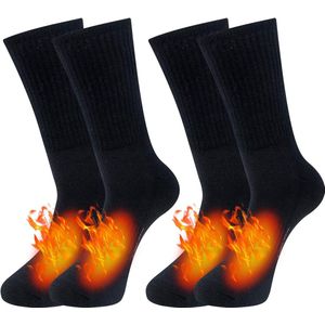 2 paar Merino sokken heren wollen sokken wandelsokken trekkingsokken pak sokken ademende functionele sokken voor alle activiteiten (EU 39-42, 43-46)