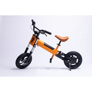 C1 kinderen E-bike 200 watt motorvermogen maximale snelheid 25 km/u 12 inch maximale belasting 70 kg