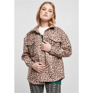 Urban Classics - AOP leo Blouse - XL - Bruin