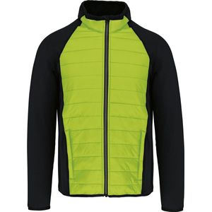 Outdoorsportjas met waterafstotende behandeling 'Proact' Lime/Black - XL