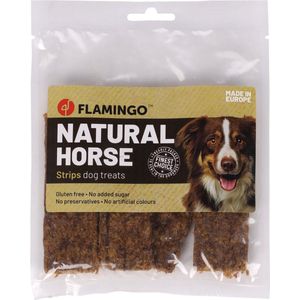 Flamingo Nature - Snack Honden - Nature Snack Paard Strips 100g - 1st