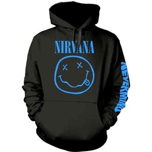 Nirvana Hoodie/trui -S- Nevermind Smile Zwart