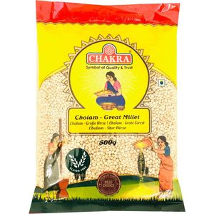 Chakra - Cholam Gierst - Great Millet - Glutenvrij - 3x 500 g