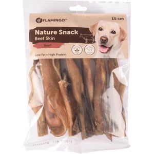 Flamingo Hondensnack Nature Runderhuid Light 200 gr - 200 gr - 15 cm