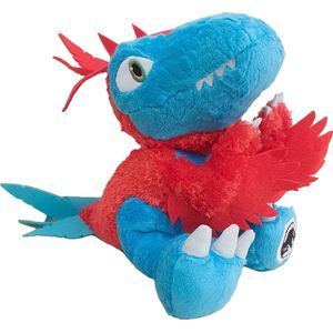 Jurassic World Gevederde Dinosaurus Knuffel - 25 Cm