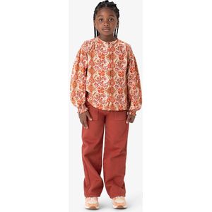 Sissy-Boy - Printed cotton blouse with smock detailsMulticolour blouse