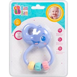 Rammelaar - Bijtring - Olifant - Play to Learn - Babyspeelgoed -Bijtspeelgoed