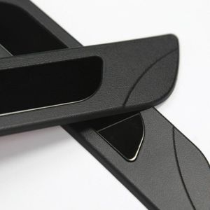 Instaplijsten voor Audi Q7 4L 2005-2015 (5 deurs) - Kras bescherming - Set van 4 - Zwart Glans