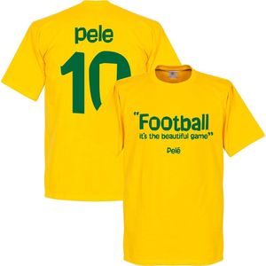 Pele 10 Football It's the Beautiful Game T-shirt - XXL