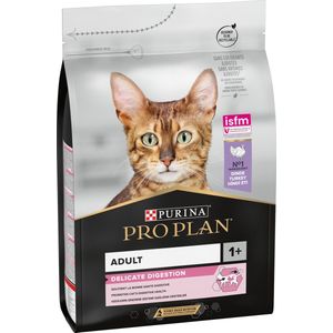 Pro Plan Adult Delicate Digestion - Katten droogvoer - Kalkoen - 3 kg