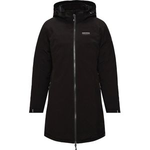 Nordberg Helga - Lange Winterjas - Dames - Zwart - Maat XL