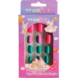 Plaknagels | Nepnagels | Fruitmix | voor Kinderen | Geen Lijm Nodig