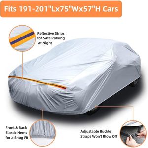 Autohoes Waterdichte Sedanhoes Buitenkant Bescherming , 30,5 x 19 x 16,5 centimeter