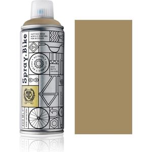 Spray.Bike Lichtbruine Fietsverf - Vintage Collection 400ml Fiets Verf - Poedercoating voor fiets frames, ontworpen voor zowel amateur- als professioneel gebruik