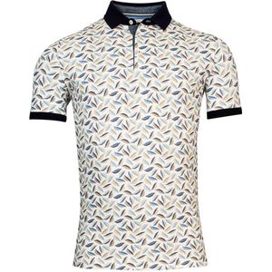 Baileys poloshirt korte mouw beige