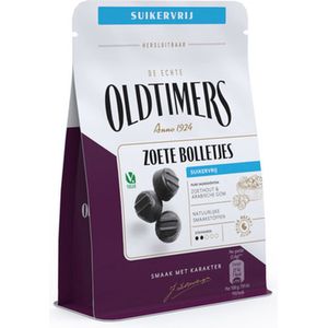 Oldtimers - Zoete Bolletjes Suikervrij - 12 x 100 gram