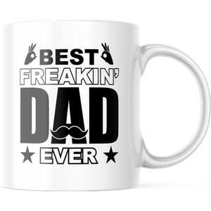 Vaderdag Mok Best freakin dad ever