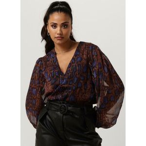 Freebird Leandra Dames - Jurken - Cognac - Maat S