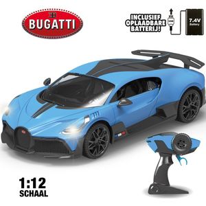 Gear2Play RC Bugatti Divo Sportauto 1:12 - Bestuurbare Auto - RC Auto - Verlichte Koplampen